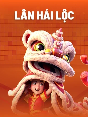 lân hái lộc