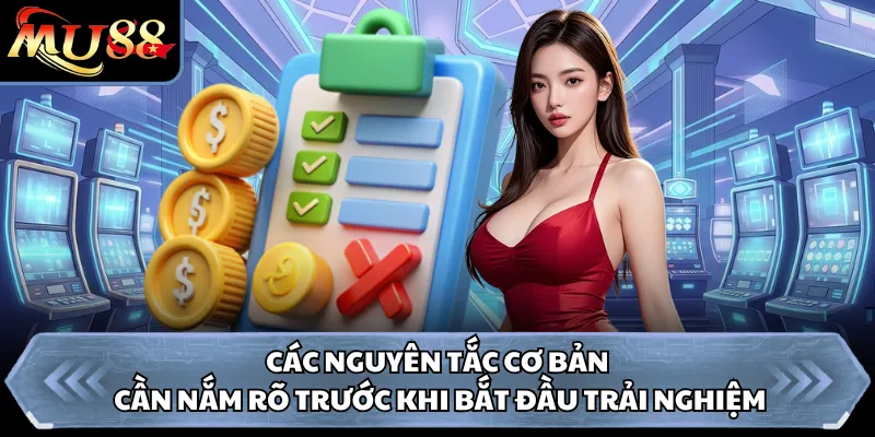 Các nguyên tắc cơ bản cần nắm rõ trước khi bắt đầu trải nghiệm 