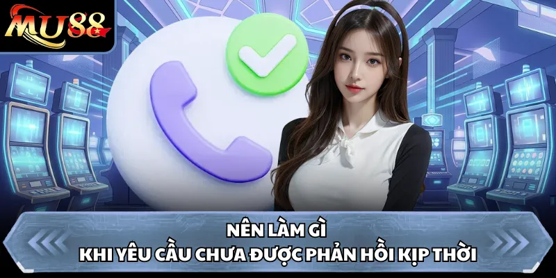 Nên làm gì khi yêu cầu chưa được phản hồi kịp thời 