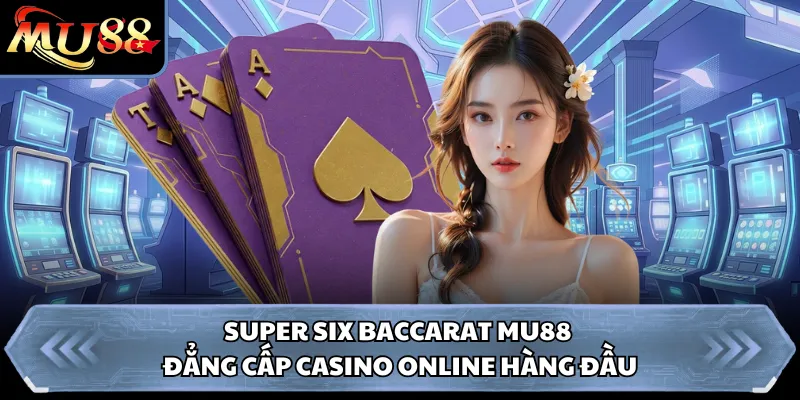 Super Six Baccarat Mu88 Đẳng Cấp Casino Online Hàng Đầu