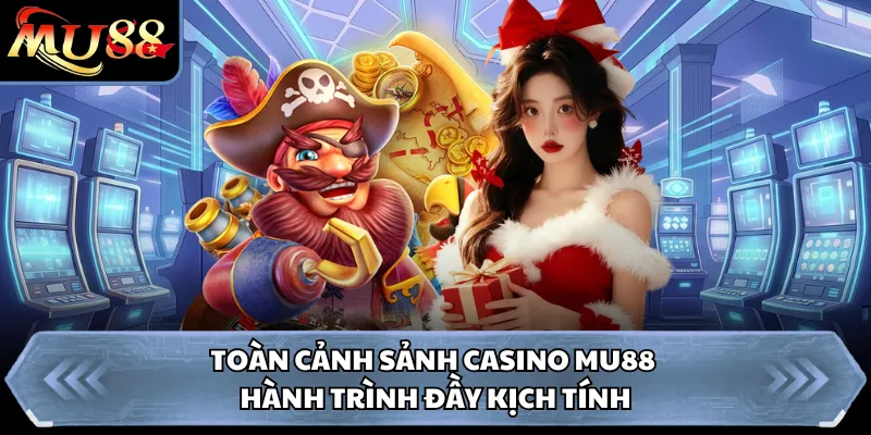 Toàn cảnh sảnh Casino Mu88 hành trình đầy kịch tính